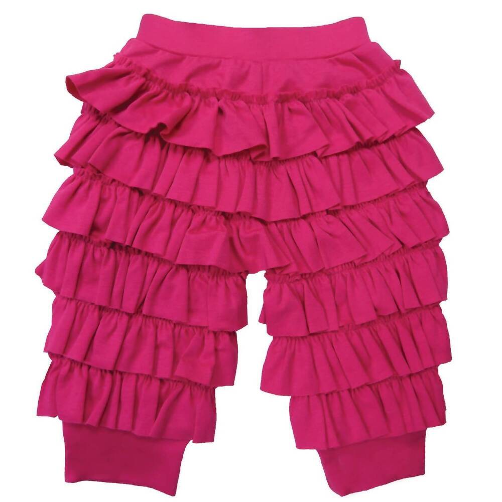 NEW LEMON LOVES LAYETTE newborn and baby girls ella pants in hot pink